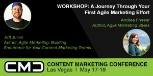 Andrea Fryrear and Jeff Julian Agile Marketing Workshop